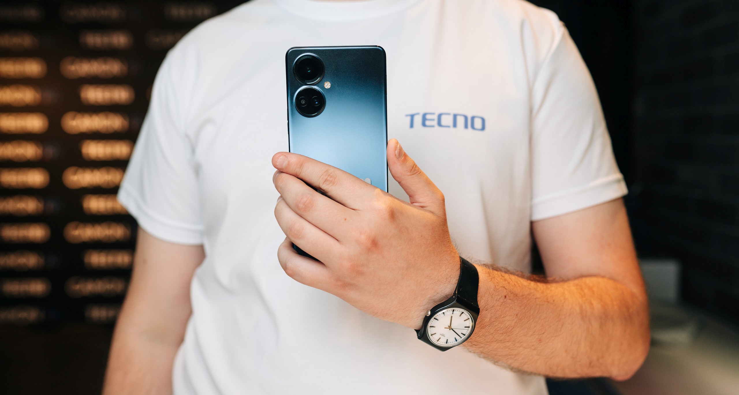 Новая линейка смартфонов от Tecno