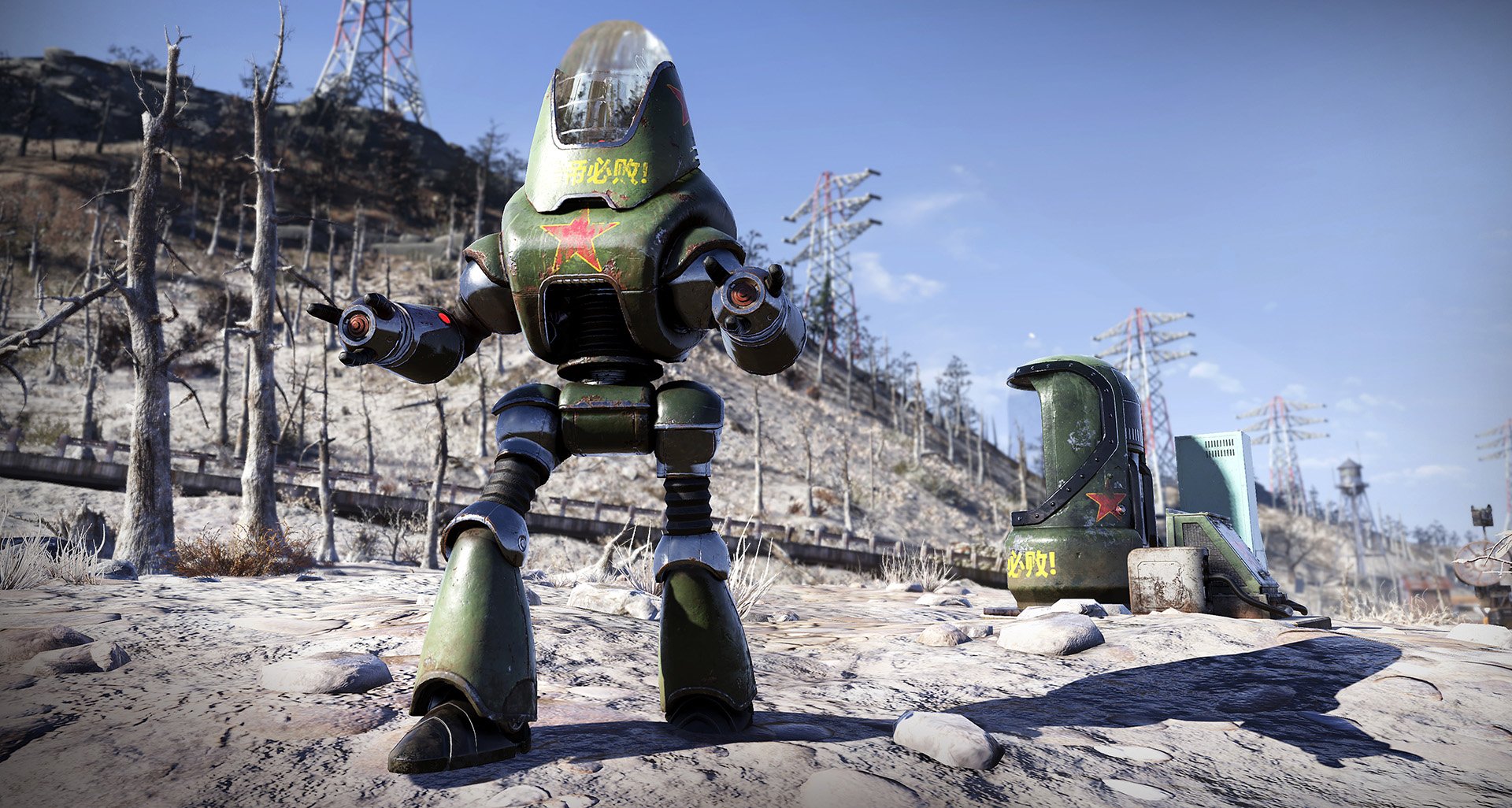 Fallout 4 гигантский робот фото 103